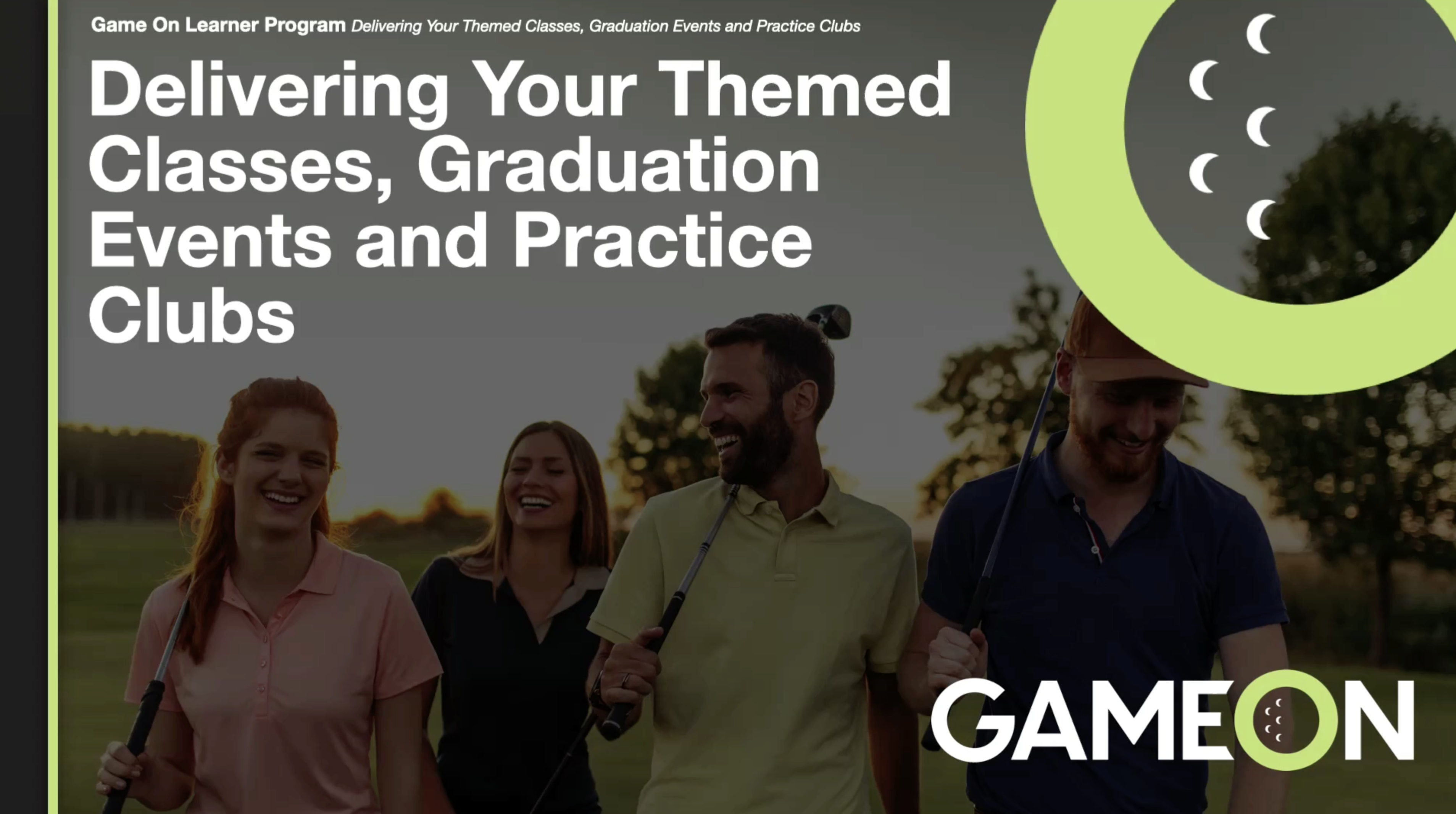 Game On: Delivering your Themed Classes, Graduation Events and Practice Clubs 2023: 35mins